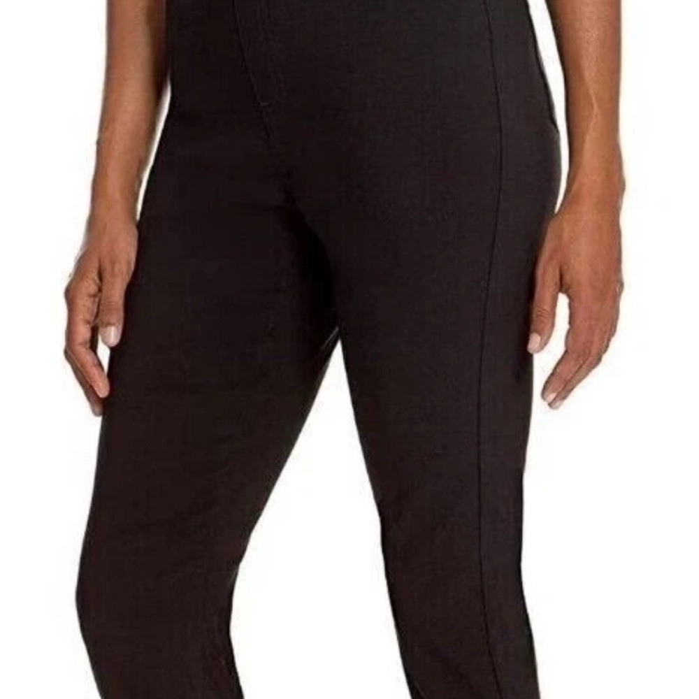 Women's Black Cropped Pants XL